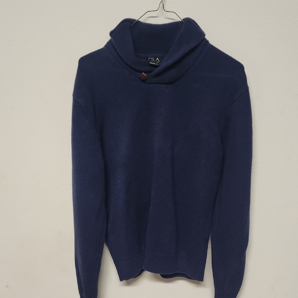 Jos. A. Bank Navy Turtleneck Sweater